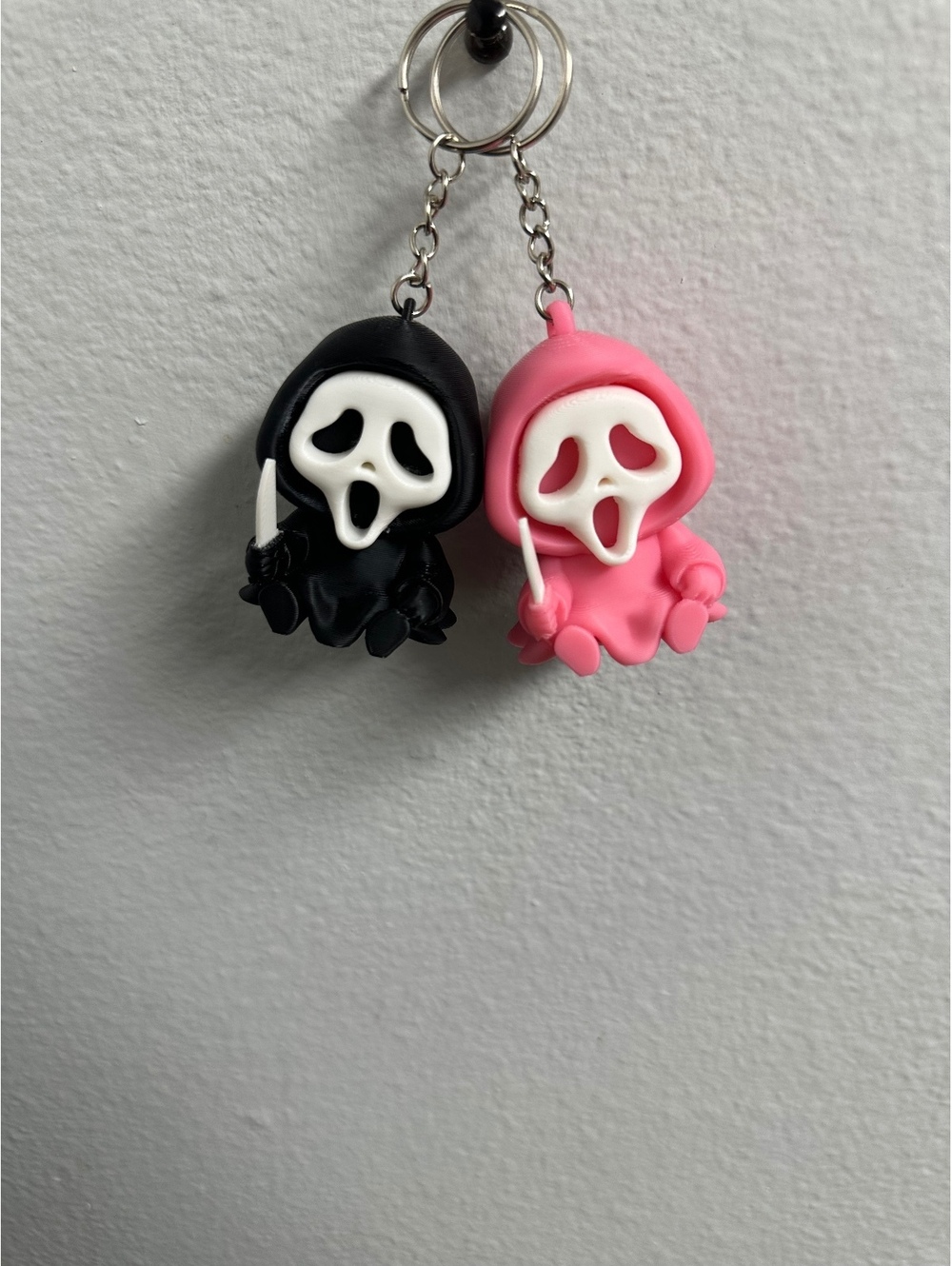Ghost Face Keychains 2 Pack